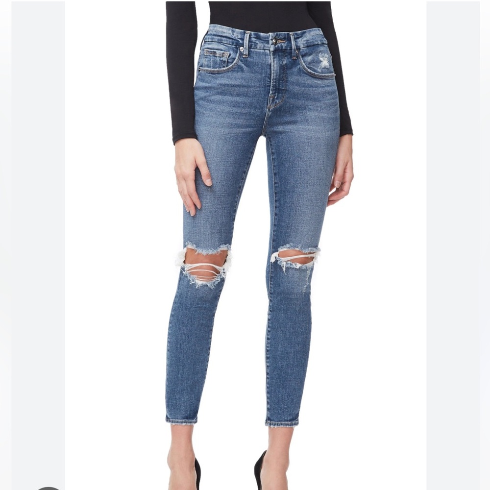 NWOT Good American | Good Legs Crop